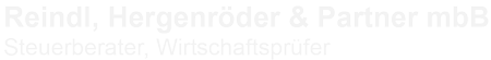 Reindl, Hergenröder & Partner mdB Logo